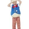 Smiffys Kids Costume - Toddler Humpty Dumpty Costume -Amscan shop 71002