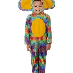 Smiffys Kids Costume - Colourful Elephant Toddler Costume