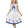 Smiffys Girls Costume - High Seas Sailor Costume -Amscan shop 71033