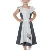 Smiffys Girls Costume - Victorian Maid Costume