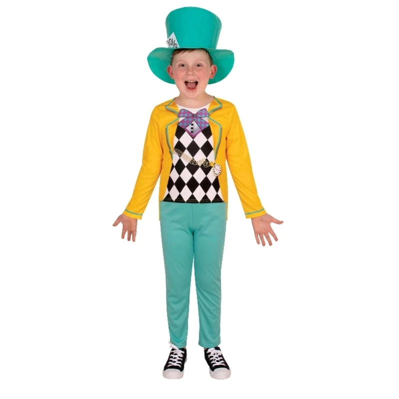Rubies Mad Hatter Boys Classic Costume For 3-5 Yrs Old 3 Rubies Mad Hatter Boys Classic Costume For 3-5 Yrs Old