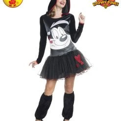 Rubies Women's Costume - Pepe Le Pew Hooded Tutu Dress 7 Rubies Women's Costume - Pepe Le Pew Hooded Tutu Dress -Amscan shop 810429