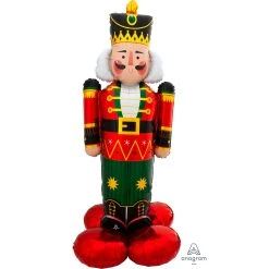 Amscan_OO AirLoonz Christmas Nutcracker Foil Balloon 60cm X 154cm Each