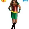 Rubies Girls Costume - Robin Teen Titans -Amscan shop 886154xl