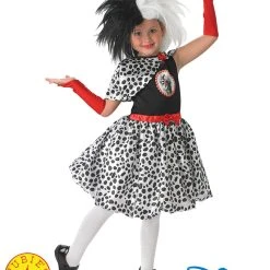 Rubies Girls Costume - Cruella De Ville Deluxe