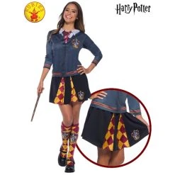 Rubies Gryffindor One Size Skirt For 10-12 Yrs Old