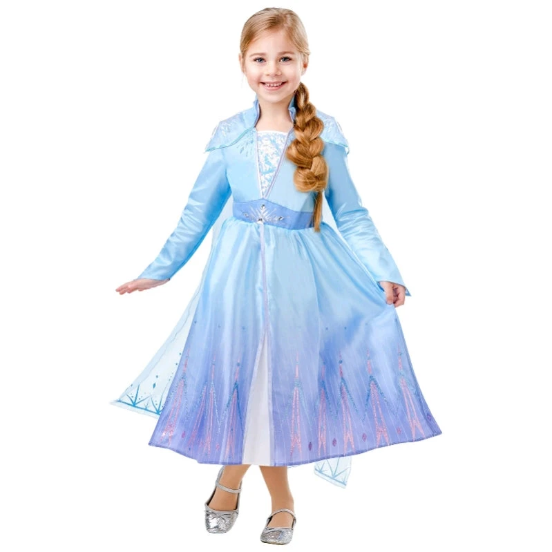 Rubies Girl's Costume - Deluxe Elsa Frozen 2 3 Rubies Girl's Costume - Deluxe Elsa Frozen 2