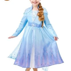 Rubies Girls Costume - Elsa Frozen 2 Deluxe Costume