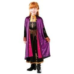 Rubies Girl's Costume - Deluxe Anna Frozen 2