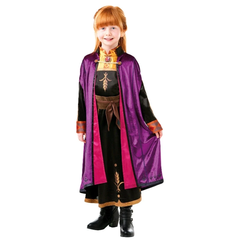 Rubies Girl's Costume - Deluxe Anna Frozen 2 3 Rubies Girl's Costume - Deluxe Anna Frozen 2