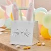 Amscan_OO Eggciting Easter Bunny Easter Party Bags 17.5cm X 15cm X 27cm 5pk -Amscan shop EGG 220