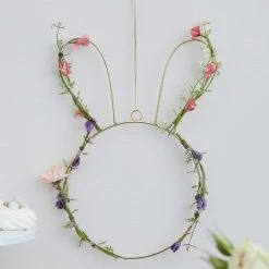 Amscan_OO Hop This Way Contemporary Easter Bunny Wreath 32cm Each