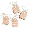 Amscan_OO Let It Snow Advent Boxes 9cm X 6cm 24pk -Amscan shop LS 512