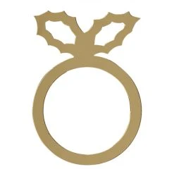 Amscan_OO Deck The Halls Napkin Rings 8cm X 5.5cm 6pk