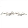 Amscan_OO Silver Glitter Foliage Garland 1.8m Each -Amscan shop SIL 429