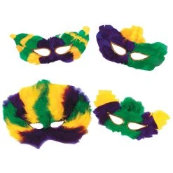Beistle_US Mardi Gras Masks Assorted Designs Each
