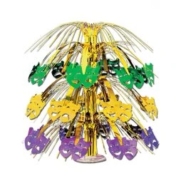 Beistle_US Mardi Gras Cascade Centerpiece 18in. Each