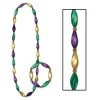 Beistle_US Satin Swirl Beads Bracelet Set 38in & 10in Each -Amscan shop lg 50560 GGP