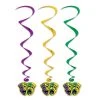 Beistle_US Mardi Gras Whirls 3ft. 5pk -Amscan shop lg 50978