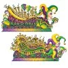 Beistle_US Mardi Gras Float Props 5ft 5in & 5ft 7in. 2pk -Amscan shop lg 52048