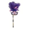 Beistle_US Mardi Gras Costume Mask With Stick 2 Beistle_US Mardi Gras Costume Mask With Stick -Amscan shop lg 54203