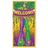 Beistle_US Mardi Gras Door Cover 30in X 5ft. Each -Amscan shop lg 57320
