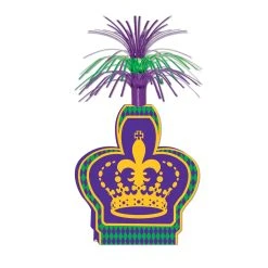 Beistle_US Mardi Gras Centerpiece 15in. Each