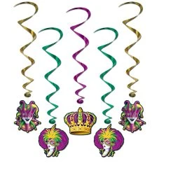 Beistle_US Mardi Gras Whirls 3ft 4in. 5pk
