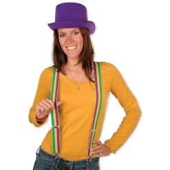 Beistle_US Mardi Gras Suspenders Each