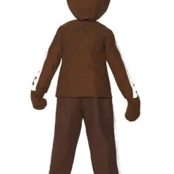 Smiffys Kid's Costume - Brown Little Gingerbread Man Costume -Amscan shop little gingerbread man costume alternative view2