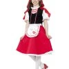 Smiffys Girl's Costume - Red Riding Hood Girl Costume -Amscan shop red riding hood girl costume 47692 a1