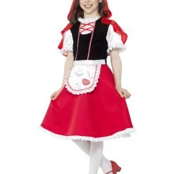 Smiffys Girl's Costume - Red Riding Hood Girl Costume